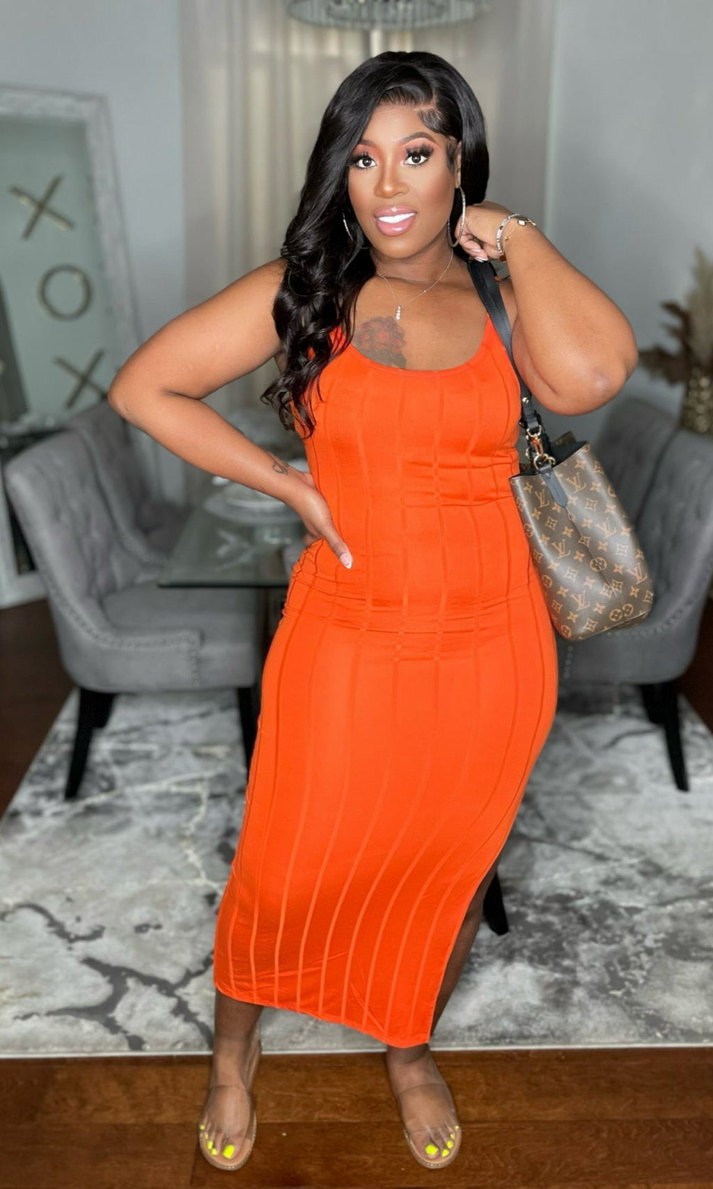 “Sundress Mami” Orange