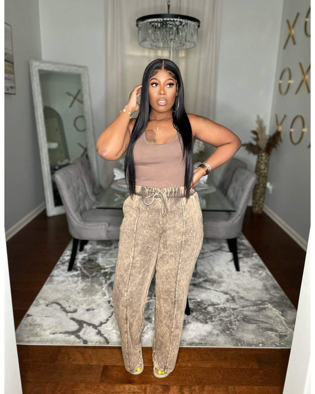 “Spring Washout” Set Brown