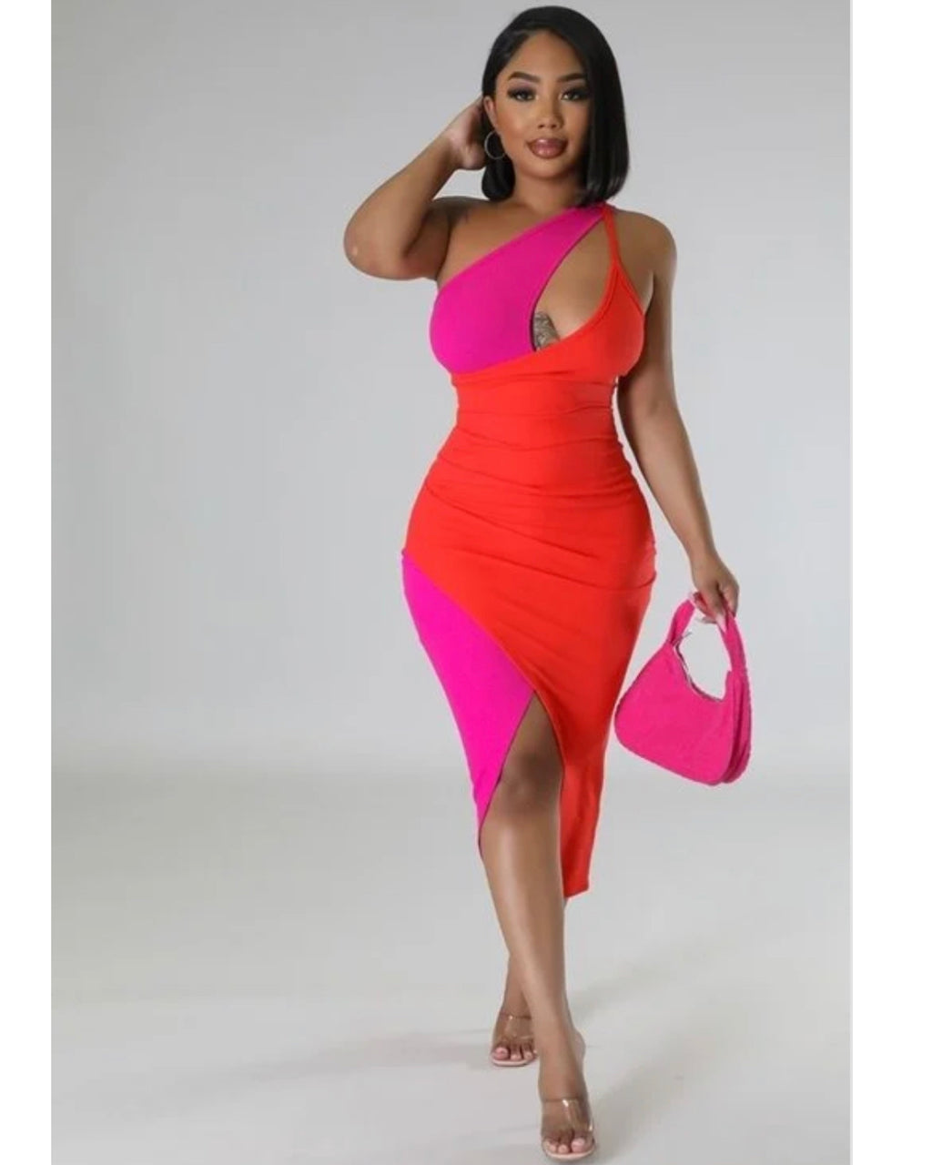 “Lovers Block” Dress