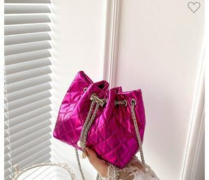 “Pink chain” handbag