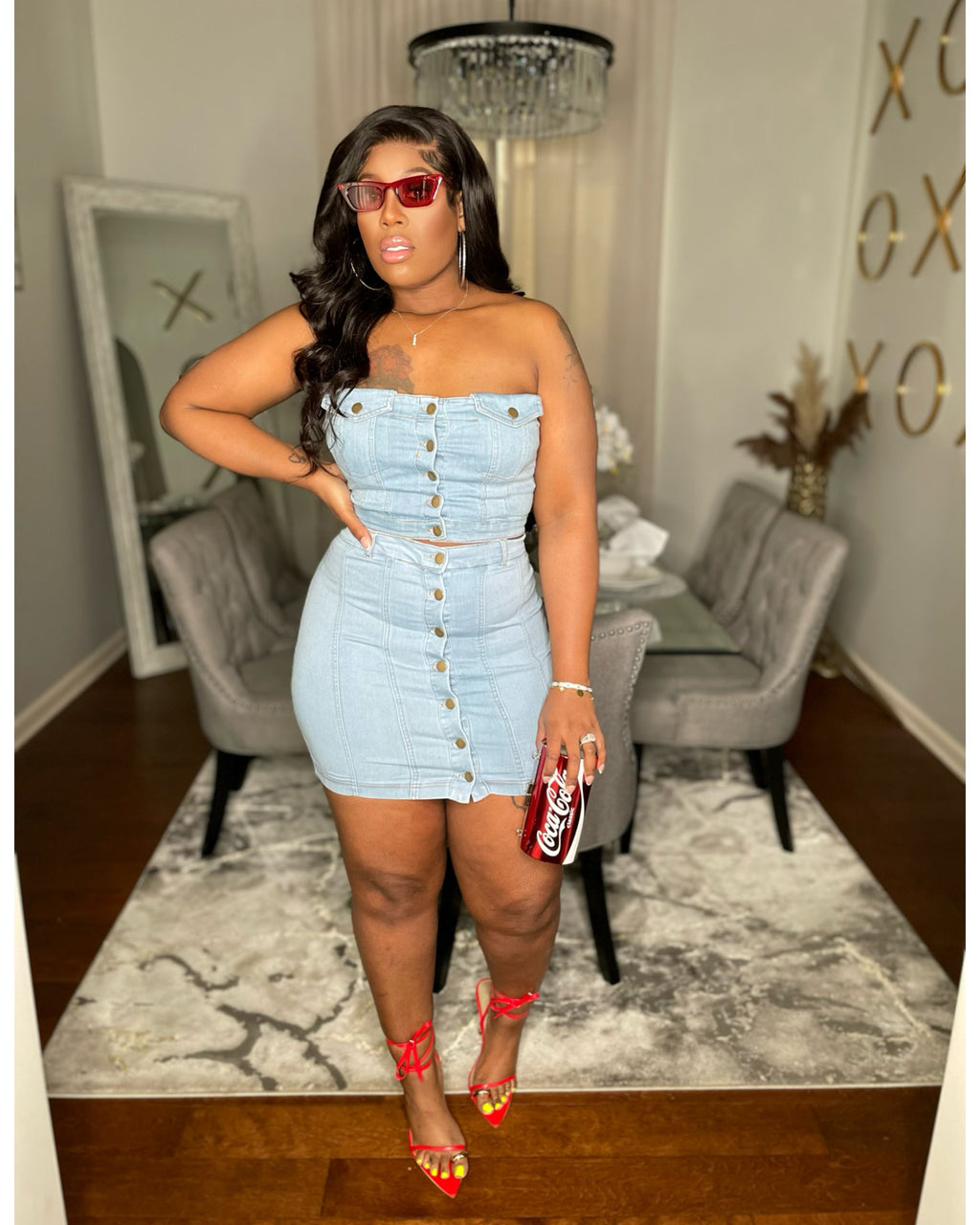 “Having it my Way” Denim Set