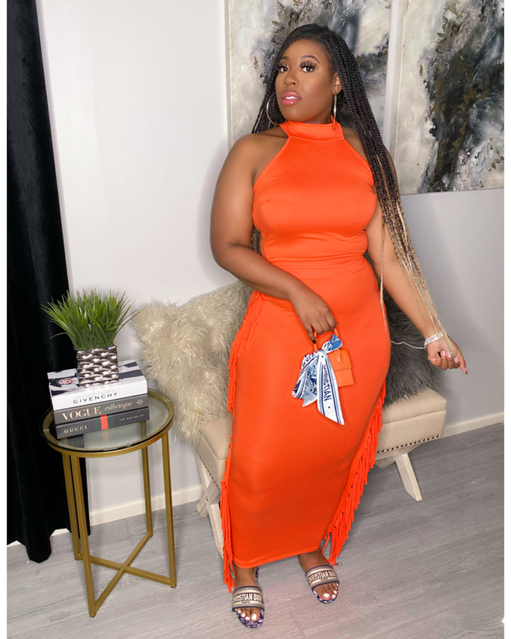 “Summer Fringe” Orange