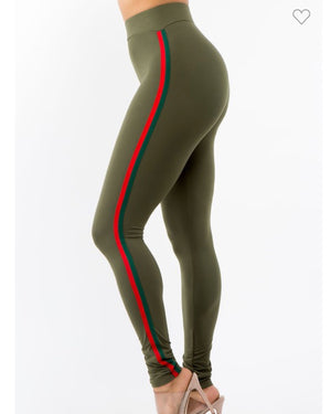 “GG tights “ Olive